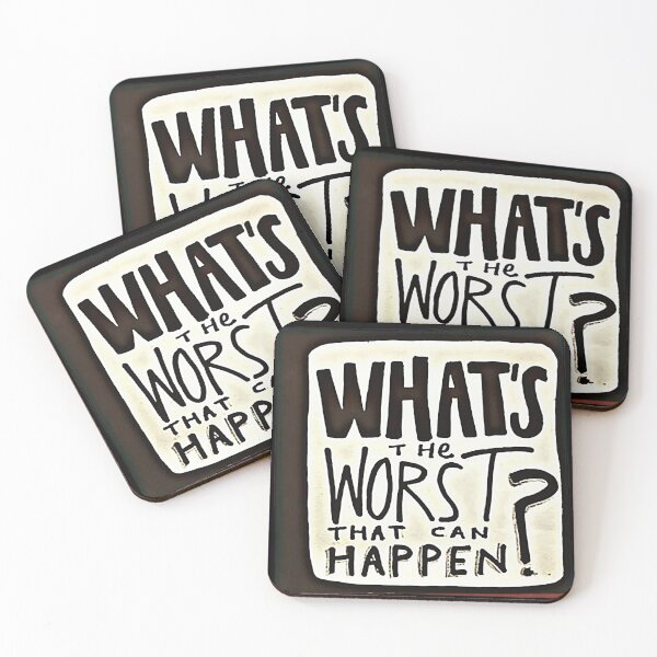 Item preview, What The Worst That Can Happen? designed and sold by Gavriel404.