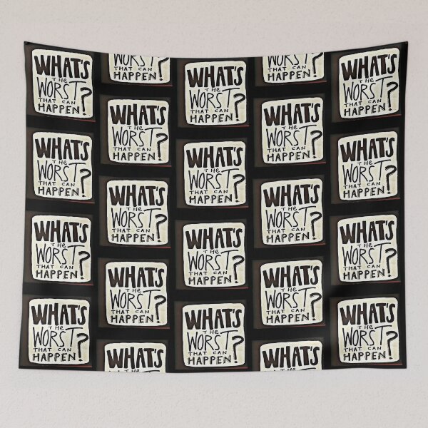 Item preview, What The Worst That Can Happen? designed and sold by Gavriel404.