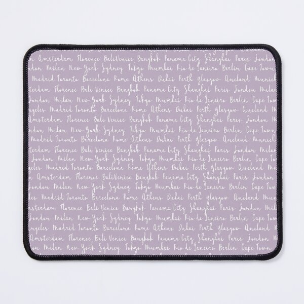 Item preview, World Cities Names designed and sold by Primroaddesigns.