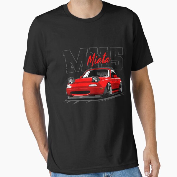 Item preview, red miata jdm car designed and sold by wellyans.