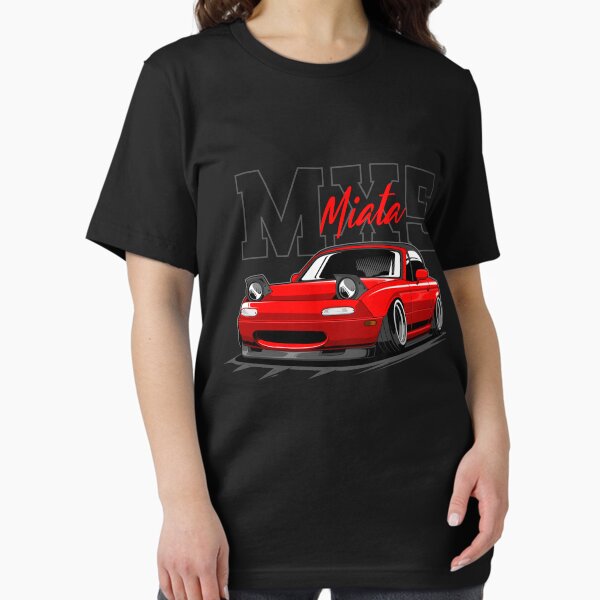 Item preview, red miata jdm car designed and sold by wellyans.