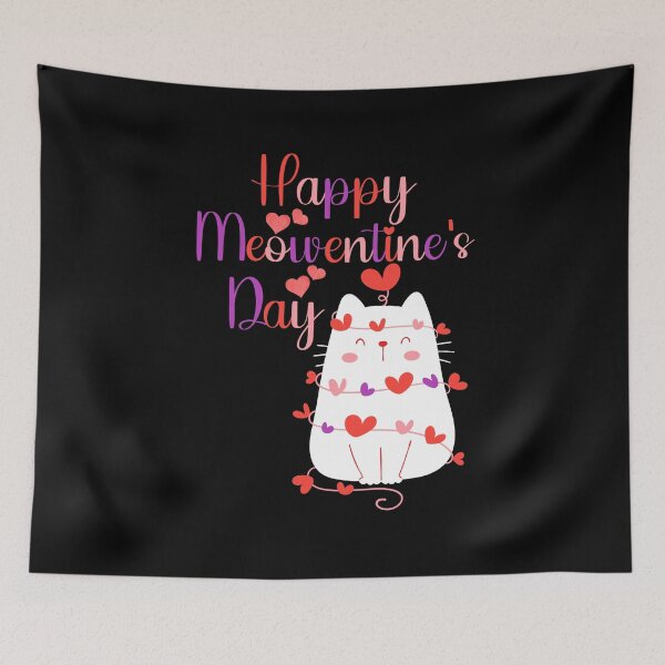 Item preview, Happy Meowentines Day Cat designed and sold by Wheeler-Styl3.