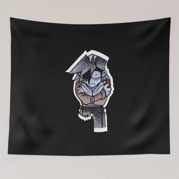 Item preview, mount silver monochrome fnf designed and sold by spamton-funny.