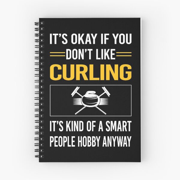 Item preview, Funny Smart People Curling designed and sold by fatherbarliman.
