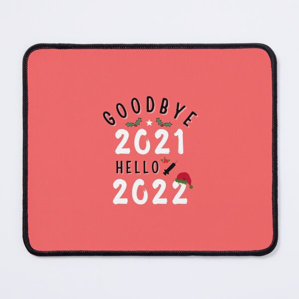 Item preview, Goodbye 2021 Hello 2022 funny Christmas Happy New Year gift for Nurse designed and sold by RmeenaArt.
