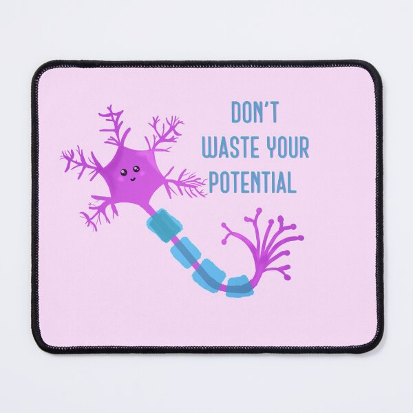 Item preview, Don't waste your potential, neuron motivation designed and sold by Tamm-art.