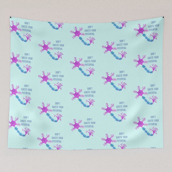 Item preview, Don't waste your potential,  neuron motivation designed and sold by Tamm-art.