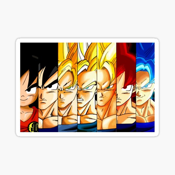 Dragon Ball Z - Goku Rage - Sticker at Rs 50.00, Mandsaur