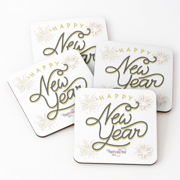 Aperçu de l'œuvre happy new year new year design créée et vendue par OurStyleShop.