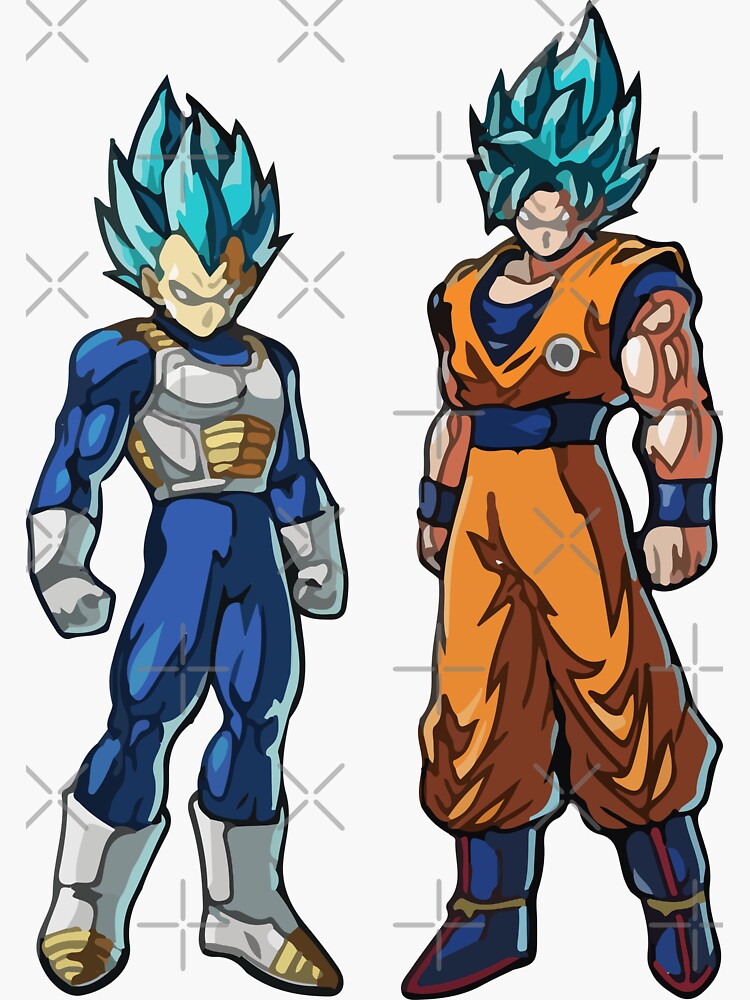 Super Saiyajin; Vegeta - Dragonball Z - Sticker