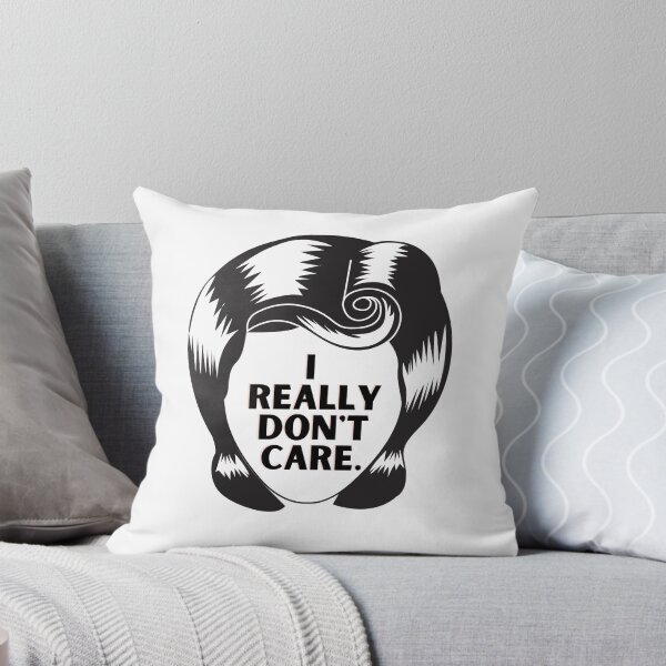 Item preview, I Really Don't Care Pin-Up Quote designed and sold by designsbyreaia.