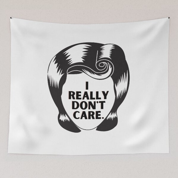 Item preview, I Really Don't Care Pin-Up Quote designed and sold by designsbyreaia.