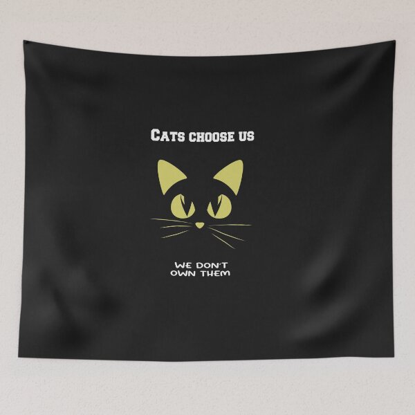 Item preview, Cats choose us, we don’t own them ,Funny  Gift  designed and sold by Vireltoo.