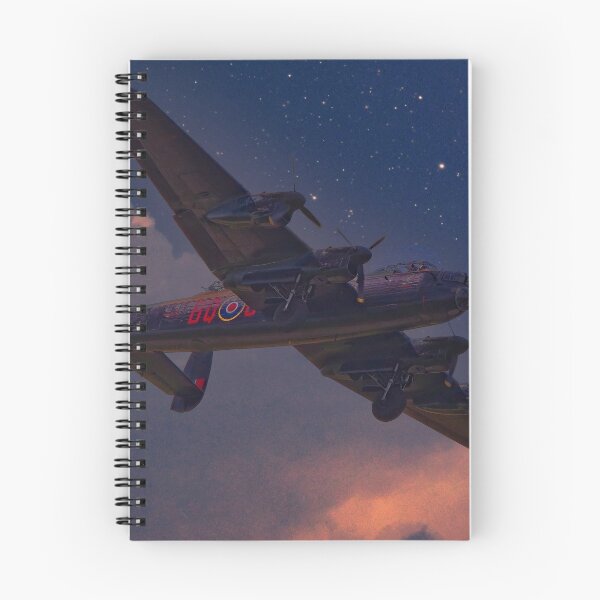 Item preview, RAF Avro Lancaster Bomber in Moonlight Sky designed and sold by Martyn R Arnold Fine Art Nature & Landscape Photography.