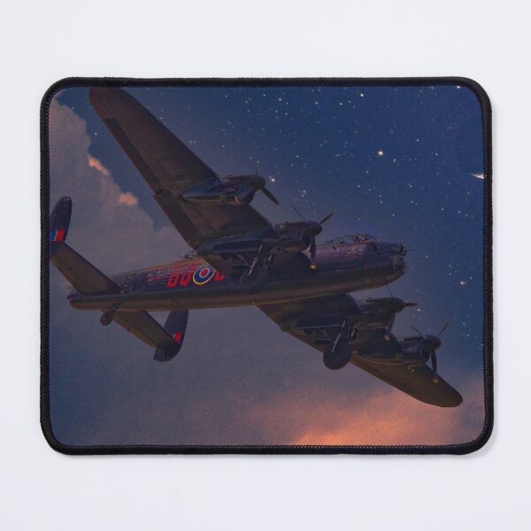 Item preview, RAF Avro Lancaster Bomber in Moonlight Sky designed and sold by Martyn R Arnold Fine Art Nature & Landscape Photography.
