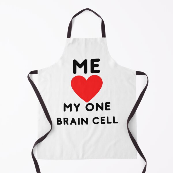 Item preview, Me Love My One Brain Cell - Funny Sticker designed and sold by andrei49387.