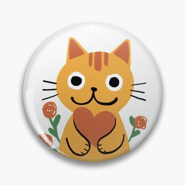 Item preview, Orange cat designed and sold by Kaoryn Chan.