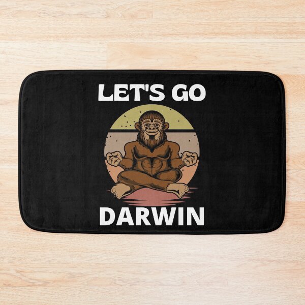 Item preview, Let's Go Darwin Funny Meditating Bigfoot designed and sold by RGRamsey.