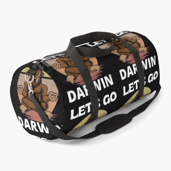 Item preview, Let's Go Darwin Funny Meditating Bigfoot designed and sold by RGRamsey.