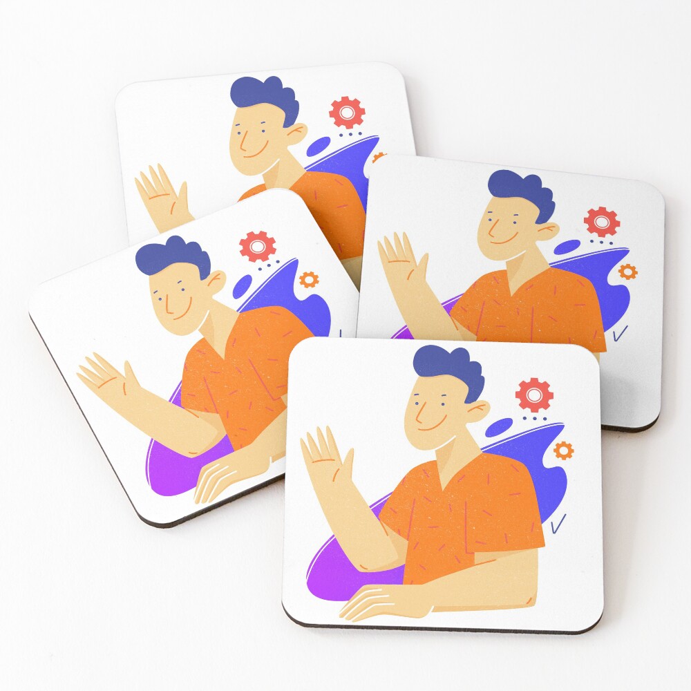 Item preview, Coasters (Set of 4) designed and sold by VerSy.