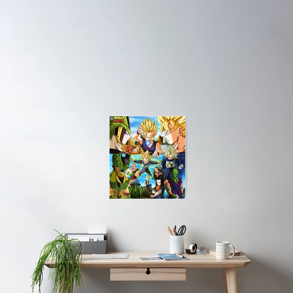 Dragon Ball Z - Cell Saga Poster for Sale by BeeRyeCrafts