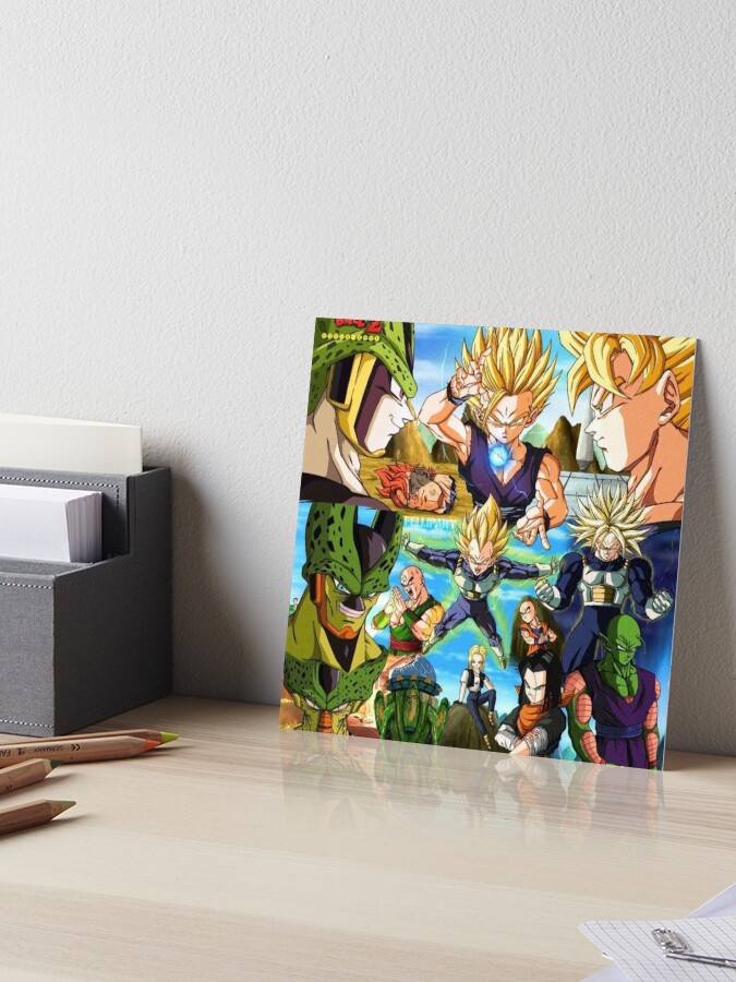 Dragon Ball Z - Cell Saga Postcard for Sale by BeeRyeCrafts