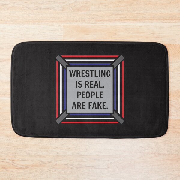 Item preview, Wrestling is Real   designed and sold by LaReserveDesign.