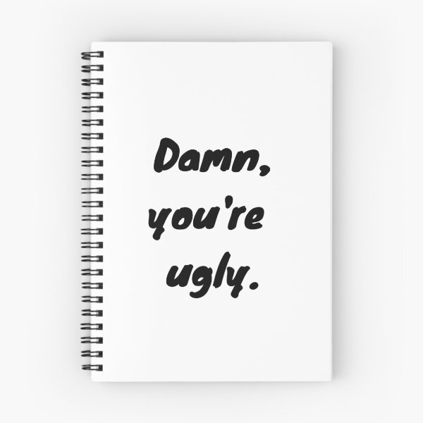 Item preview, "Damn, You're Ugly" The Witcher Netflix Quote designed and sold by designsbyreaia.