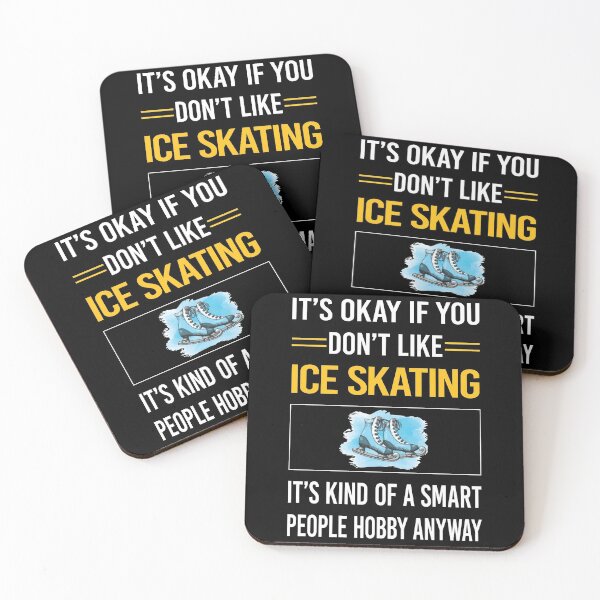 Item preview, Funny Smart People Ice Skating Skate Skater designed and sold by jiggleterrified.