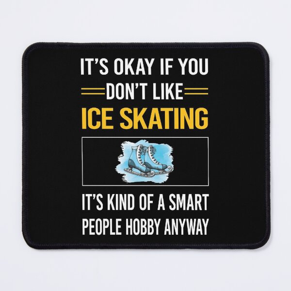 Item preview, Funny Smart People Ice Skating Skate Skater designed and sold by jiggleterrified.