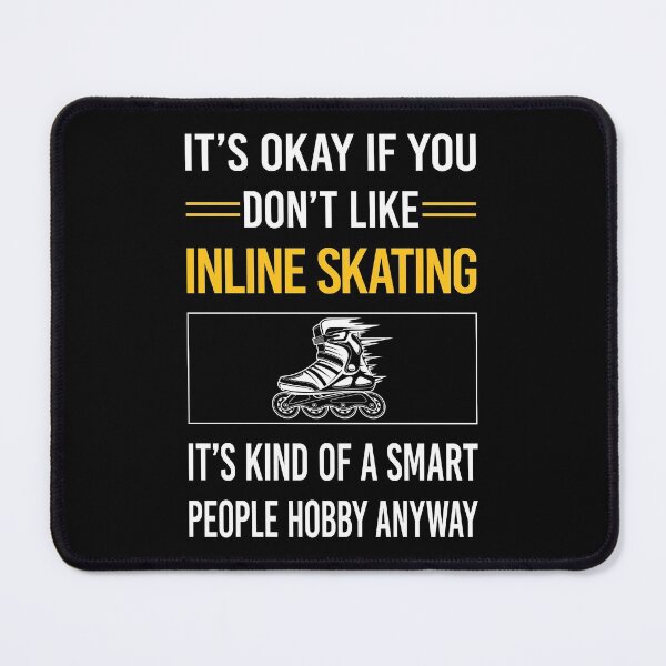 Item preview, Funny Smart People Inline Skating Skate Skater designed and sold by jiggleterrified.