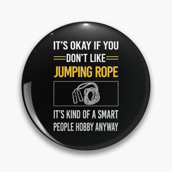 Item preview, Funny Smart People Jumping Rope Jump Skipping Rope designed and sold by jiggleterrified.