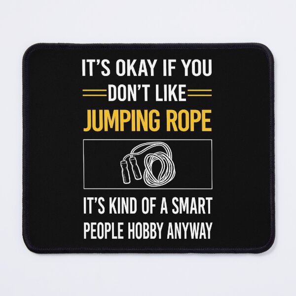 Item preview, Funny Smart People Jumping Rope Jump Skipping Rope designed and sold by jiggleterrified.