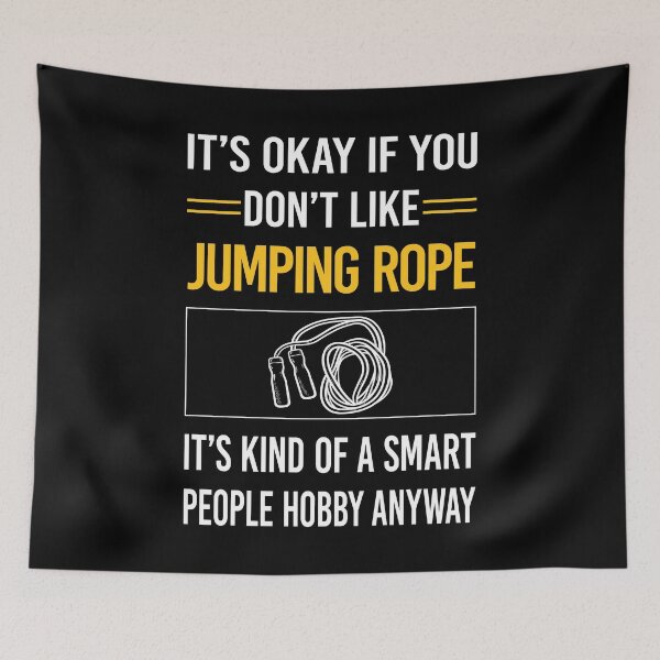 Item preview, Funny Smart People Jumping Rope Jump Skipping Rope designed and sold by jiggleterrified.