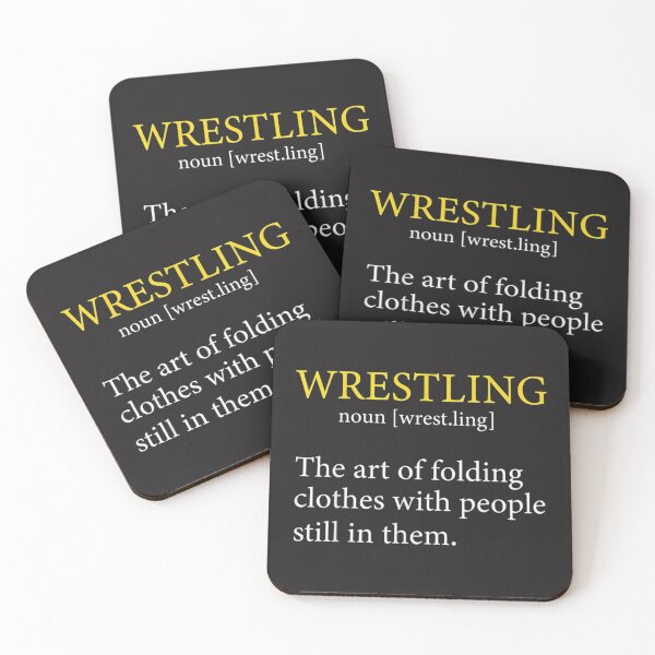 Item preview, Wrestling Folding Clothes With People Still In Them Wrestler   designed and sold by LaReserveDesign.
