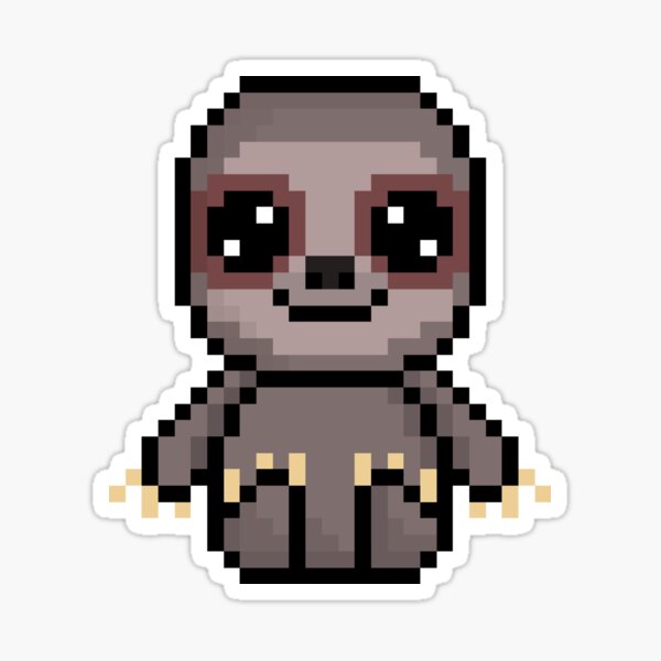 Cute Sloth (Chibi Pixel Animal Character)\