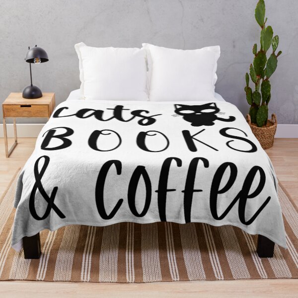 Item preview, Cats, Books & Coffee designed and sold by BLKHAS.