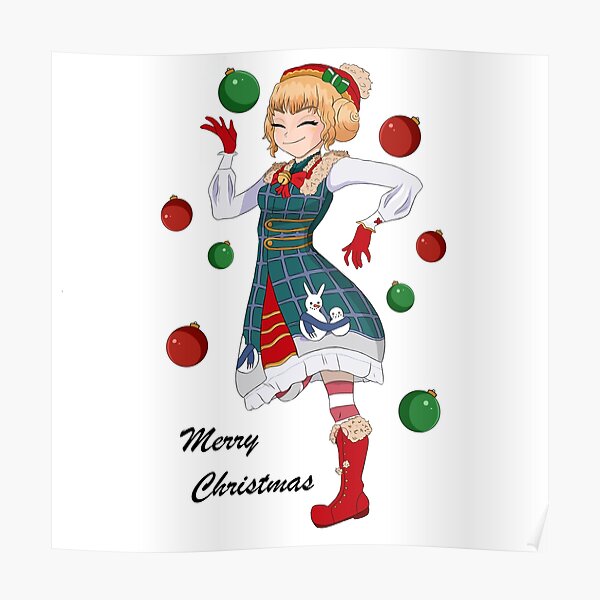 d.va merry christmas Poster