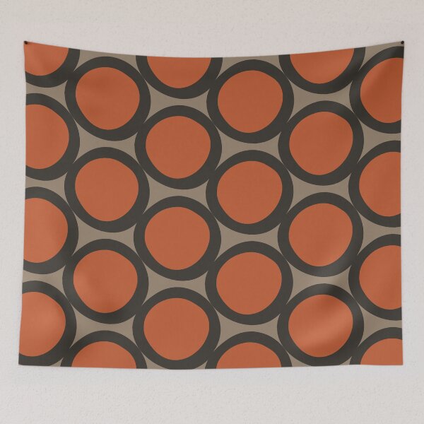 Item preview, Klatter, Abstract Blobs in Retro Color designed and sold by BesanoStyle.