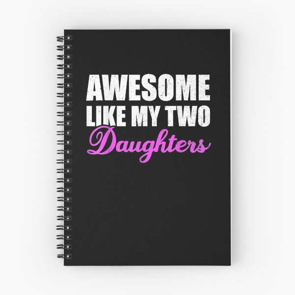 Item preview, Awesome Like My Two Daughters, Dad Father Day Mom Mother Day T-Shirt designed and sold by shop   luisant.