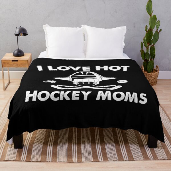 Item preview, I Love Hot Hockey Moms, Funny Hockey Gift designed and sold by hattem.