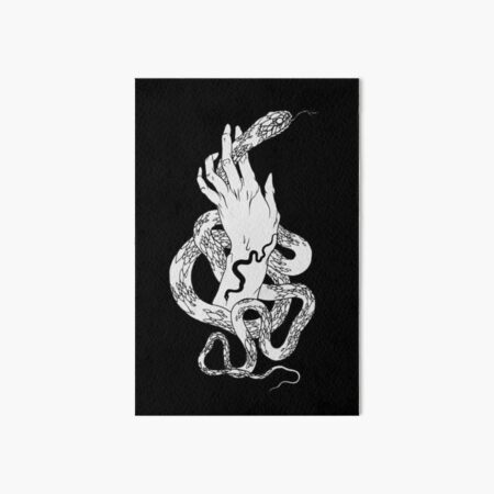 Artikel-Vorschau von Hand und rote Schlange (monochrom), designt und verkauft von rottenfantom.