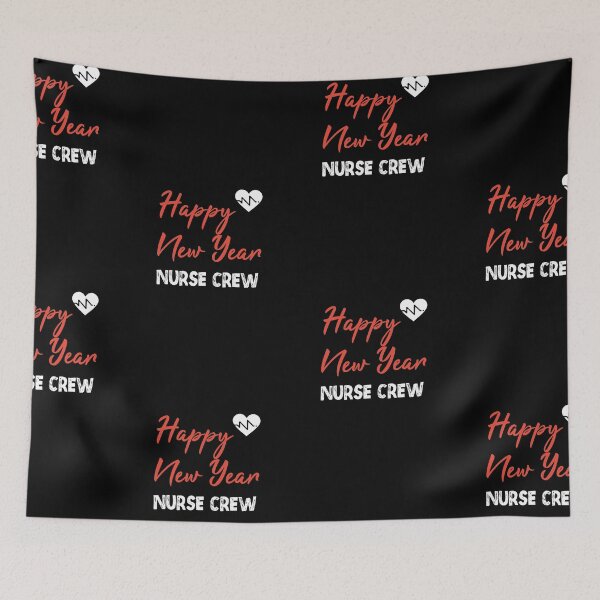 Item preview, Happy New Year With The Nurse Crew Beloved designed and sold by SparrowLag.