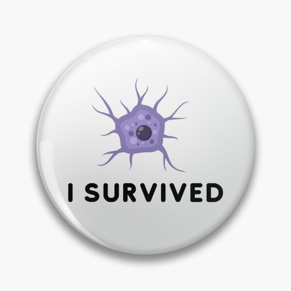 Item preview, My One Brain Cell Survived - Funny Sticker designed and sold by andrei49387.