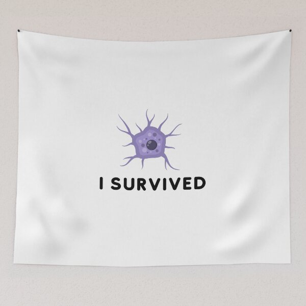 Item preview, My One Brain Cell Survived - Funny Sticker designed and sold by andrei49387.