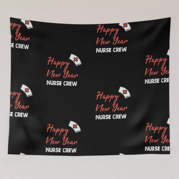 Item preview, Happy New Year With The Nurse Crew Beloved Ones designed and sold by SparrowLag.