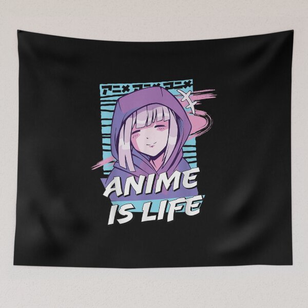 Item preview, Anime is Life | Cute Anime Girl Otaku Graphic  designed and sold by Skali-Art.
