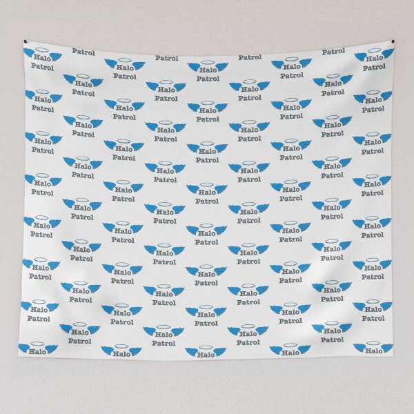 Item preview, Halo Patrol gris en azul designed and sold by Coolcat101s.