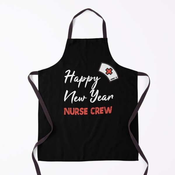 Item preview, Happy New Year With The Nurse Crew Gift designed and sold by SparrowLag.