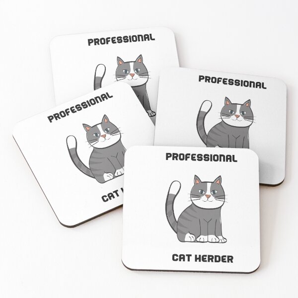 Item preview, Professional Cat Herder ,  designed and sold by jinif.